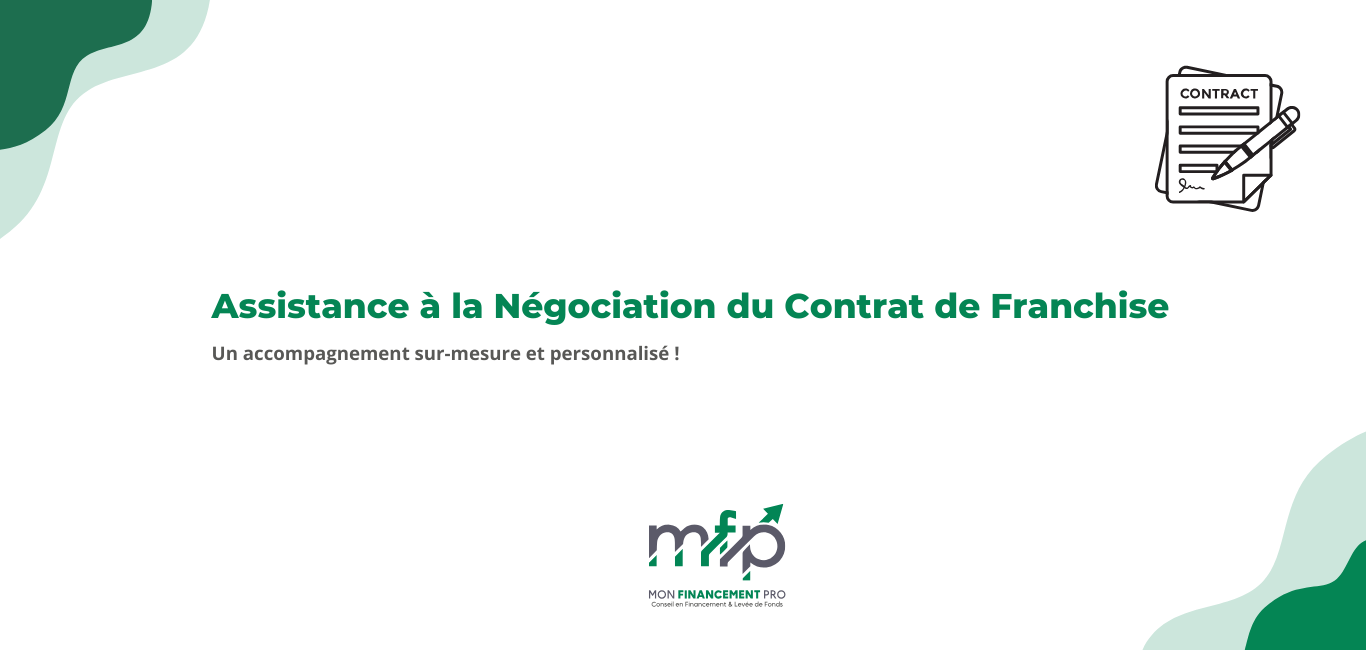 Assistance à la négociation d'un contrat de franchise - MFPRO